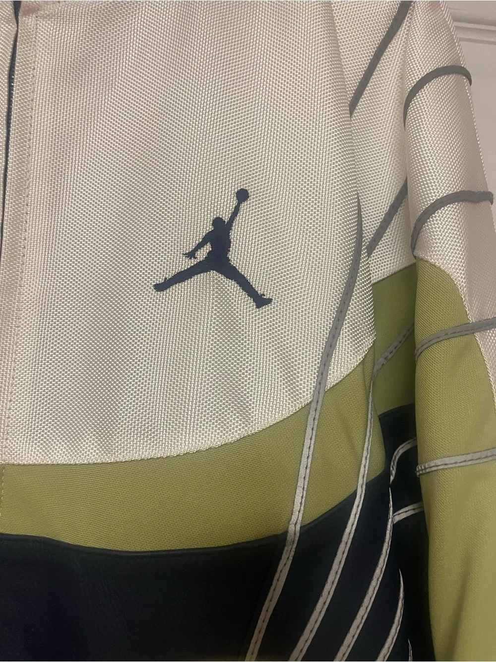 Vintage Jordan Brand Leather Motorsport Motorsport Riding Jacket